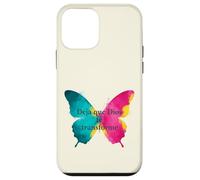 Custodia per iPhone 12 mini Lascia che Dio ti trasformi una farfalla di cristiana