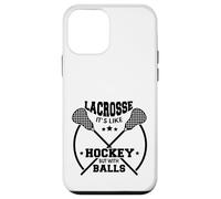 Custodia per iPhone 12 mini LAX Lacrosse Giocatore Hockey Con Palline CAPRA Lacrosse