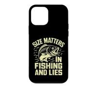 Custodia per iPhone 12 mini Le dimensioni contano nella pesca e nella pesca delle bugie