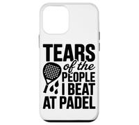 Custodia per iPhone 12 mini Le Lacrime Delle Persone Che Ho Battuto Alla Gara Di Padel