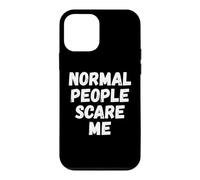 Custodia per iPhone 12 mini Le persone normali mi spaventano