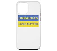Custodia per iPhone 12 mini Le vite ucraine contano gratis Ucraina Libertà Pace Solidarietà
