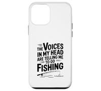 Custodia per iPhone 12 mini Le voci nella mia testa mi dicono di andare a pescare