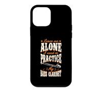 Custodia per iPhone 12 mini Leave Me Alone Ho bisogno di praticare il mio clarinetto basso