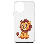 Custodia per iPhone 12 mini Leone carino per bambini