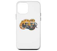Custodia per iPhone 12 mini Leopard Gecko Playing Video Game Lizard & Reptiles Gamers