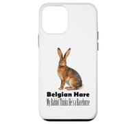 Custodia per iPhone 12 mini Lepre belga Il mio coniglio pensa di essere un cavallo da corsa