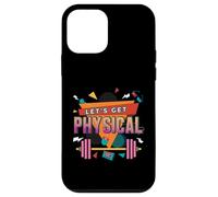 Custodia per iPhone 12 mini Lets Get Physical Fitness Retrò 80s Gym Workout Fitness