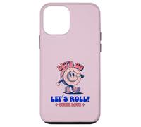 Custodia per iPhone 12 mini Let's Go Let's Roll Sushi Love (Grafica divertente)