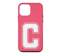 Custodia per iPhone 12 mini Lettera C Big Bold Capital Varsity Alphabet Monogram