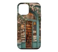 Custodia per iPhone 12 mini Libreria Floreale Vintage Bookish Cottagecore Estetica