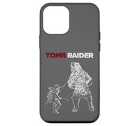 Custodia per iPhone 12 mini Licenza ufficiale Tomb Raider Lara Croft vs Bear