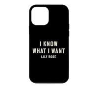 Custodia per iPhone 12 mini Lily Rose So cosa voglio audace