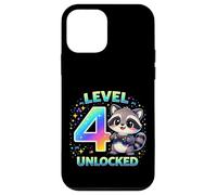 Custodia per iPhone 12 mini Livello 4 Sbloccato Divertente 4 ° Compleanno Gioco Ragazzi Ragazze