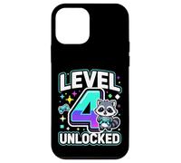 Custodia per iPhone 12 mini Livello 4 Sbloccato Divertente 4 ° Compleanno Gioco Ragazzi Ragazze