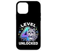 Custodia per iPhone 12 mini Livello 4 Sbloccato Divertente 4 ° Compleanno Gioco Ragazzi Ragazze