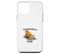 Custodia per iPhone 12 mini Lo yoga conta come Cardio? Gatto Edition