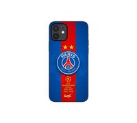 Custodia per iPhone 12 mini Logo PSG Campione doppia leggenda nike rossa e blu Maniacase