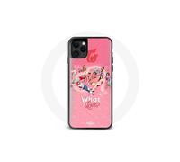 Custodia per iPhone 12 Mini Logo TWICE Rosso Poster What Is Love