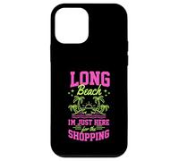 Custodia per iPhone 12 mini Long Beach Sono Qui Solo Per Lo Shopping California