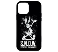 Custodia per iPhone 12 mini Looney Tunes Bugs Bunny S.N.O.W. Christmas