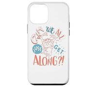 Custodia per iPhone 12 mini Looney Tunes Taz Can't We All Get Along