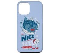Custodia per iPhone 12 mini Looney Tunes Tweety and Sylvester Nice Pussy Cat