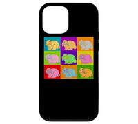 Custodia per iPhone 12 mini Lop Rabbit Popart Holland - Coniglietti francesi in stile retrò