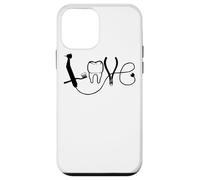 Custodia per iPhone 12 mini Love Dentist Dentista Dentista Dentista Assistente