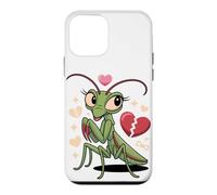Custodia per iPhone 12 mini Love Hurts Mantis Praying Mantis Bug Insect Pun