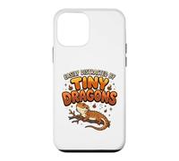 Custodia per iPhone 12 mini Lucertola Drago Barbuto facilmente distratta da piccoli draghi