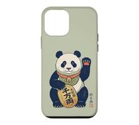 Custodia per iPhone 12 mini Lucky Maneki Neko Panda Ukiyo-e Arte Giapponese Estetica