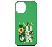 Custodia per iPhone 12 mini Lucky New Mama Girasole Trifoglio St Patricks Day Clover