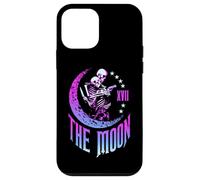 Custodia per iPhone 12 mini Luna Tarocchi Scheletro Coppia Fuorilegge Astrologia Gotica