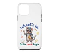 Custodia per iPhone 12 mini Lykoi Cat Back School Vibes Scuole In Let The Chaos Begin