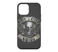 Custodia per iPhone 12 mini Lynyrd Skynyrd Skull Wings Silver Redneck Rock Biker Vintage
