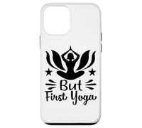 Custodia per iPhone 12 mini Ma la prima meditazione yoga mattutina Lotus Pose