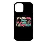 Custodia per iPhone 12 mini Macchina da cucire divertente My Sewing Room Is My Happy Place