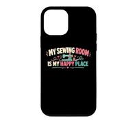Custodia per iPhone 12 mini Macchina da cucire divertente My Sewing Room Is My Happy Place