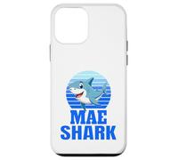 Custodia per iPhone 12 mini Mae Shark Family Reunion Squad Nome Cognome