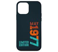 Custodia per iPhone 12 mini Maggio 1977 Anno 1977 Retro 1977 Vintage 1977 Dal 1977