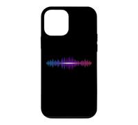 Custodia per iPhone 12 mini Maglietta Audio Engineer Waveform Sound Wave Music