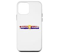 Custodia per iPhone 12 mini Maglietta genoa gente di mare, cuori rossoblu zena grifone