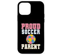 Custodia per iPhone 12 mini Maglietta per genitori Proud Soccer - Game Day Sports Family Tee