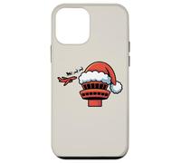 Custodia per iPhone 12 mini Maglione natalizio con controllo del traffico aereo ATC Tower