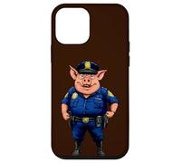 Custodia per iPhone 12 mini maiali polizia