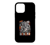 Custodia per iPhone 12 mini Mandala cosmico antico BRAHMA Veda Lotus