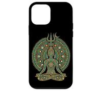 Custodia per iPhone 12 mini Mandala meditazione spirituale Dot Art
