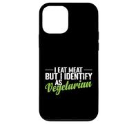 Custodia per iPhone 12 mini Mangio carne identifica come divertente vegetariano