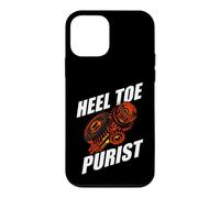 Custodia per iPhone 12 mini Manual Transmission Heel Toe Purist Three Pedals Gearbox